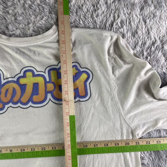 Kirby Shirt Mens Large Ivory Of The Stars Nintendo Hoshi no Kabi Video Game - Picture 11 of 11